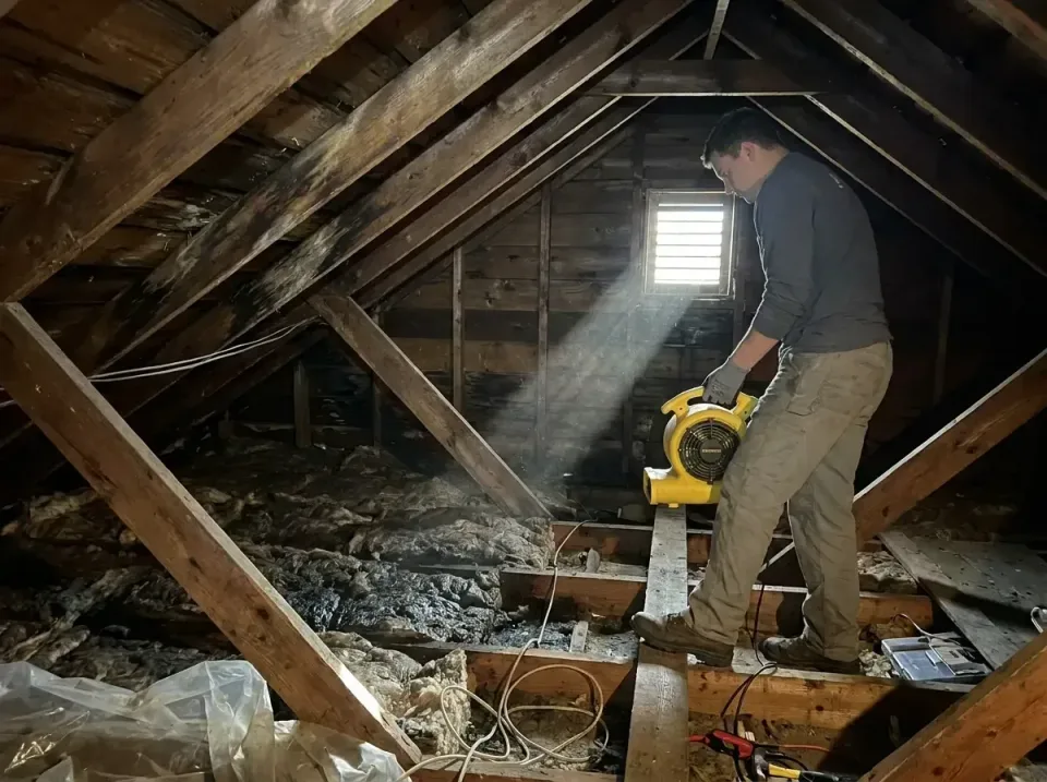 attic-water-damage-drying-proc-007 — frequently asked questions, Emergency Water Extraction & 24/7 Flood Response in Palm Sp…